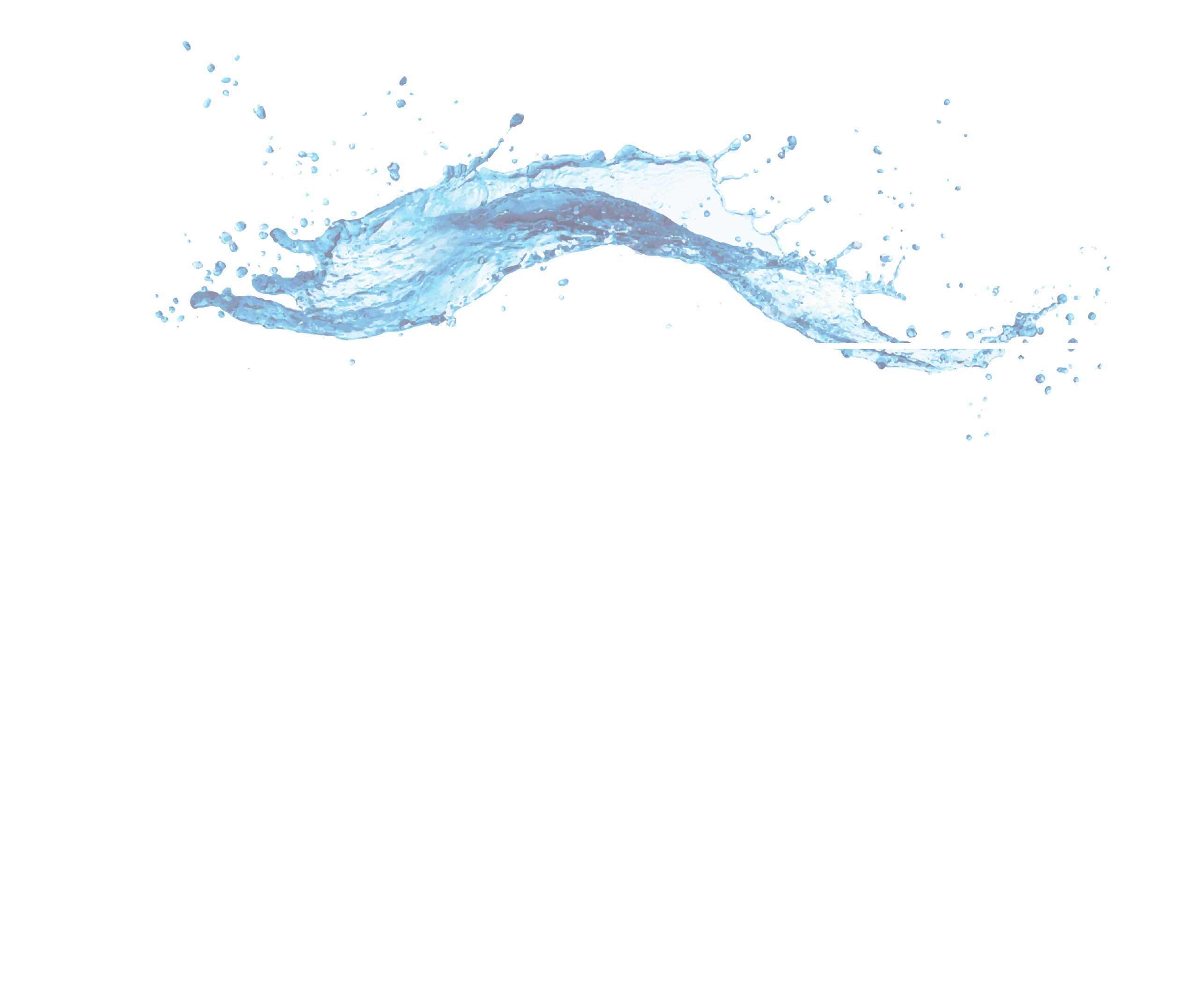 A logo for Park at Woodlake Apartment Homes with a splash of water.